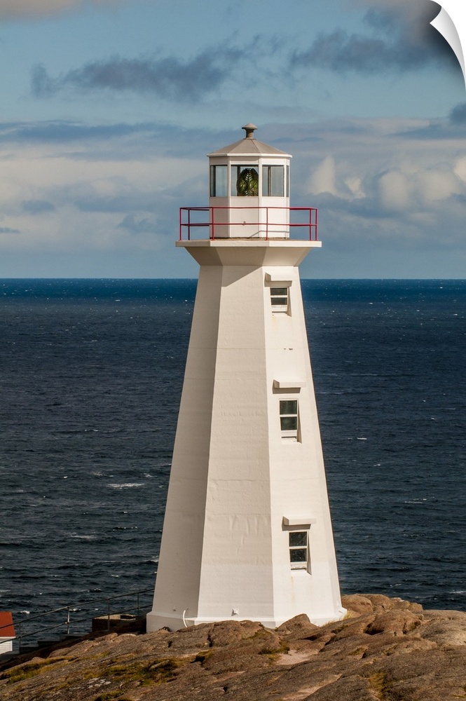 Cape Spear Lighthouse National Historic Site, Cape Spear, St. Johns, Newfoundland, Canada. Canada, Newfoundland.