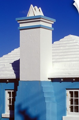Caribbean, Bermuda, City of Hamilton, turn-of-the-century buildings