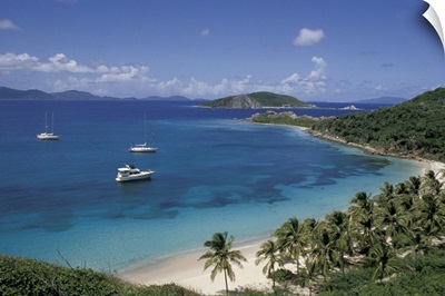 Caribbean, British Virgin Islands View of Peter Island