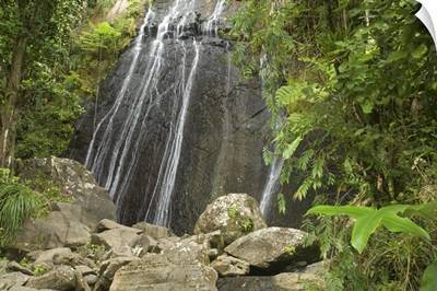 Caribbean, Puerto Rico, El Yunque rainforest, Caribbean National Forest, La Coca Falls
