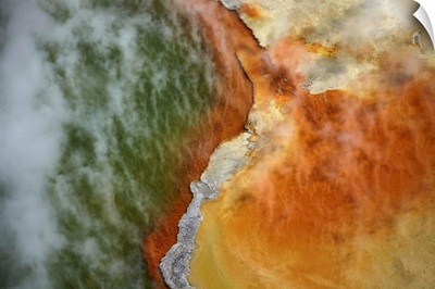 Champagne Pool And Artists Palette, Waiotapu Thermal Reserve, New Zealand