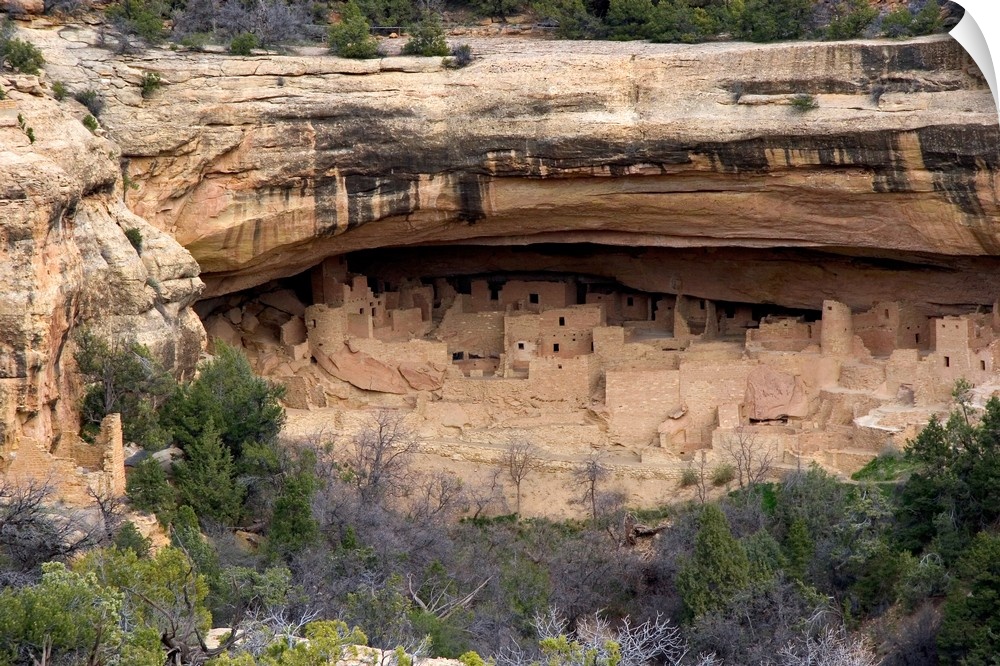Colorado. Cliff dwellings in Mesa Verde.