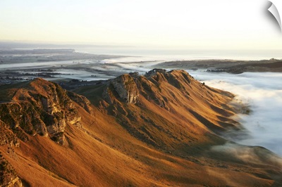 Early Morning Mist, Hawkes Bay, North Island, New Zealand