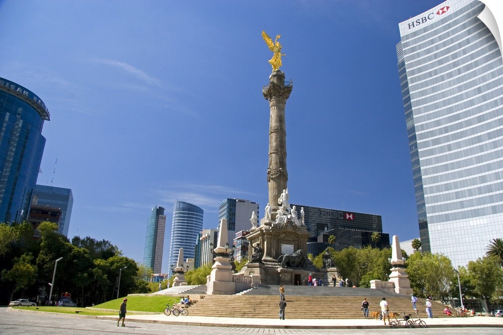 El Angel de la Independencia in Mexico City, Mexico.