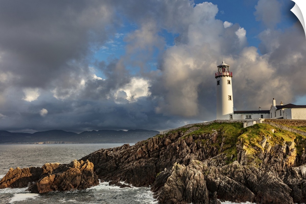 Fanad head lighthouse in county Donegal, Ireland.