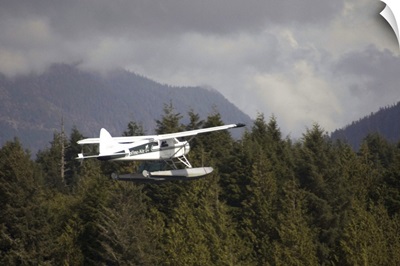 Float Plane Flying, Tofino, British Columbia, Canada