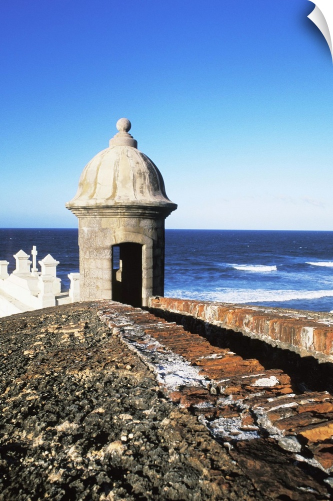 Fort El Morro Castle Year 1540 in Old San Juan, Puerto Rico.