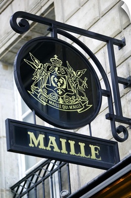 France, Paris, Place De La Madeleine, Boutique Maille, Exotic Mustard Shop