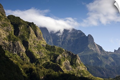 France, Reunion Island, Cirque De Cilaos, Le Grand Benare (El, 2896 Meters)