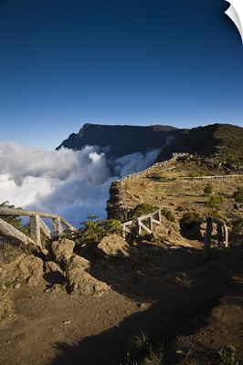France, Reunion Island, Cirque De Mafate, Le Maido, Cirque View From Piton Maido Peak