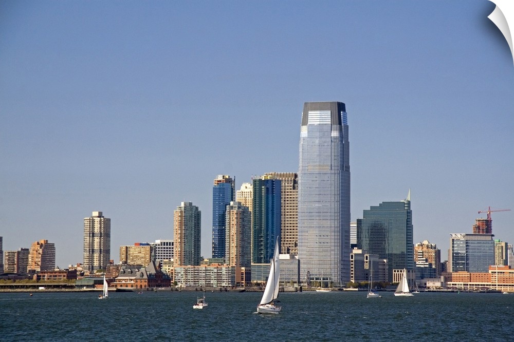 Goldman Sachs Tower in Jersey City, New Jersey, USA.