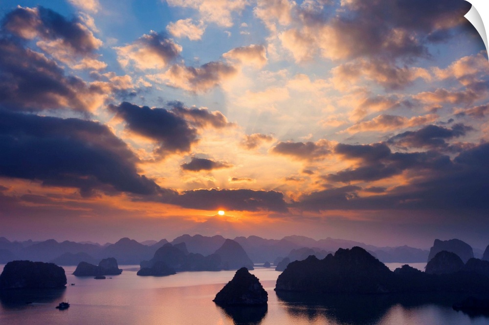 Vietnam's Ha Long Bay is one of the most dramatic landscapes in all of southeast Asia. Karst mountains and rocky pinnacles...
