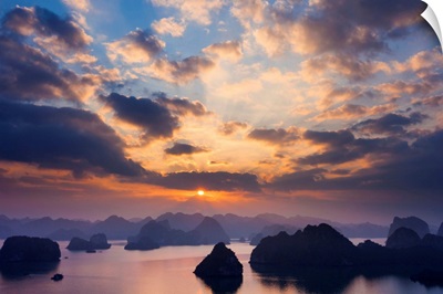 Ha Long Bay, Vietnam, Karst Mountains