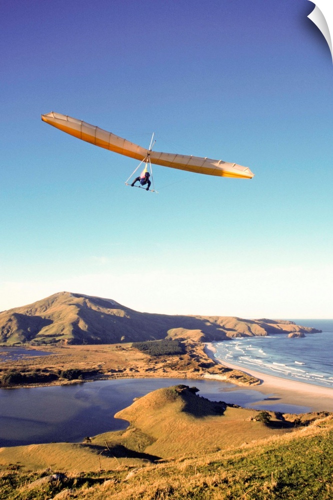 Hang Gliding, Otago Peninsula, Dunedin