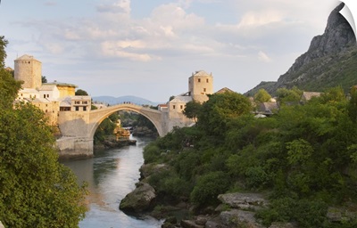 Historic town of Mostar. Bosnia Herzegovina