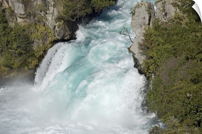 Huka Falls and Waikato River, near Taupo, North Island, New Zealand