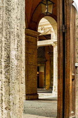 Italy, Rome, Corso Del Rinascimento, Palazzo Della Sapienza, Multiple Doorways