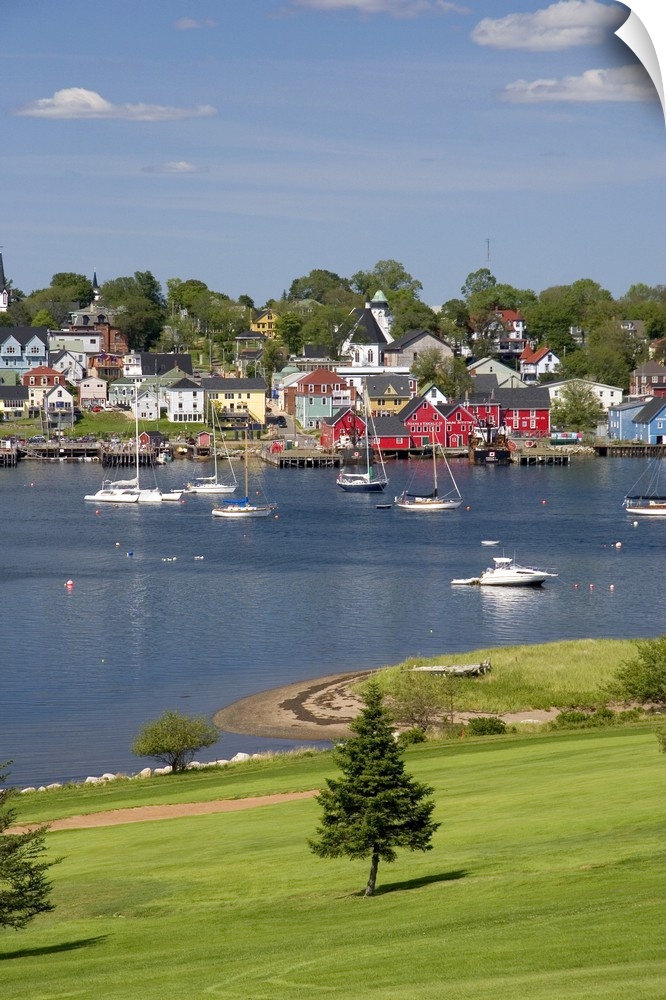 Lunenberg, Nova Scotia, Canada...canada, canadian, nova scotia, lunenberg, harbor, boats, village, fishing port, maritime