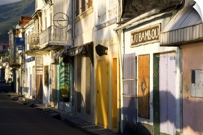 Martinique, French West Indies, Street in St. Pierre