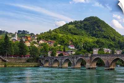 Mehmed Pasha Sokolovic Bridge On The Drina River, Visegrad, Bosnia And Herzegovina