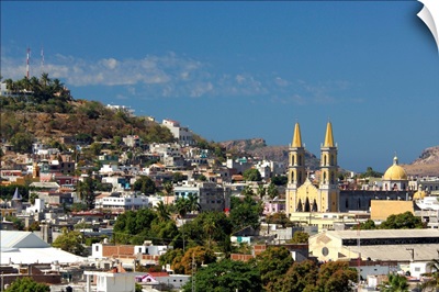 Mexico, historic area of Mazatlan, Basilica of the Immaculate Conception