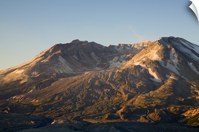 Mt. St. Helens crater with lava dome, view from Johnston Ridge
