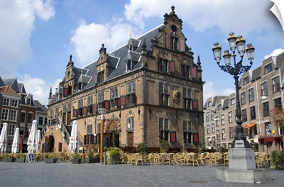 Netherlands, Gelderland, Nijmegen, Grote Markt, Waaghouis, the weigh house