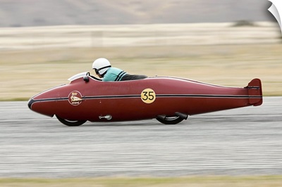 New Zealand, Replica of Bert Munroe's Indian Scout Speed Record Motorbike