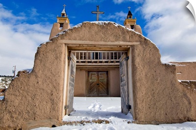 NM, Las Trampas, The Church of San Jose de Gracia