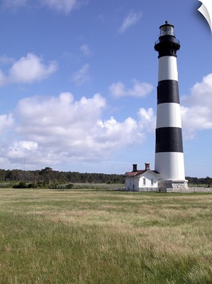 North Carolina, Bodie Island. Bodie Island Lighthouse and Keepers' Quarters