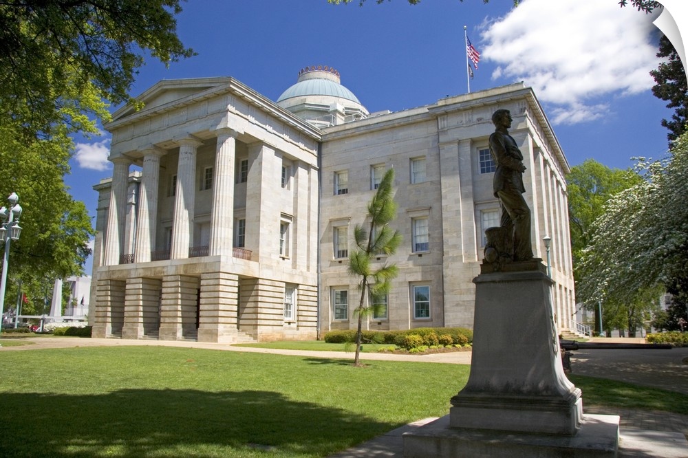 North Carolina State Capitol Building in Raleigh.