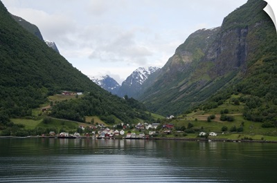 Norway, Sogne Fjord (aka Sognefjord), the longest fjord in the world