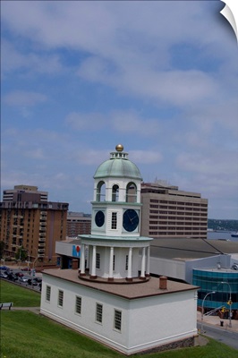 Nova Scotia, Halifax, Old Town Clock, city landmark located on Citadel Hill