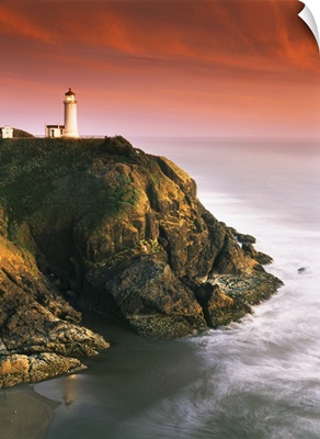 Oregon, Washington Coast, View of North Head Lighthouse