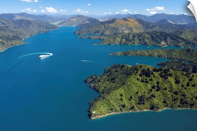 Queen Charlotte Sound, Marlborough Sounds, South Island, New Zealand