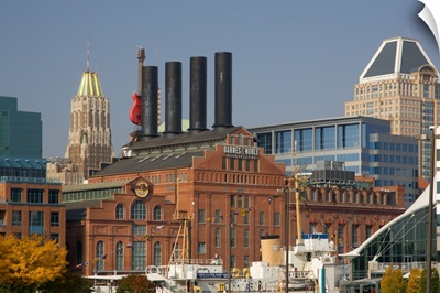 Renovated buildings, Baltimore Waterfront
