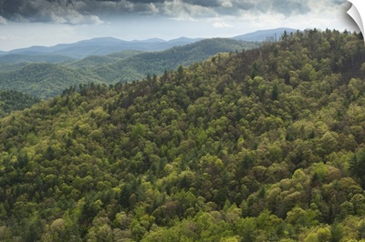 Scenics of Blue Ridge Mountains, Northern Georgia