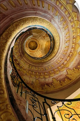 Staircase between Church and Library. Melk Abbey. Melk. Austria