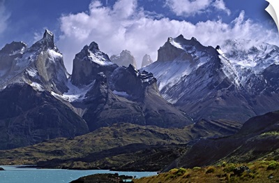 Torres Del Paine National Park, Cuernos Del Paine, Patagonian Andes, Chile