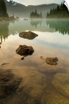 Volcanic rock, Garibaldi Lake, Garibaldi Provincial Park, BC, Canada