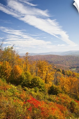 West Virginia, Cheat Bridge, Monongahela National Forest, fall foliage, Route 250