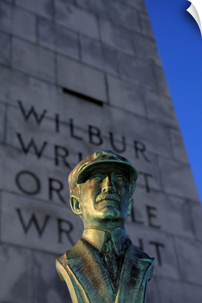 Wright Brothers National Memorial, Kitty Hawk, Outer Banks, North Carolina, USA