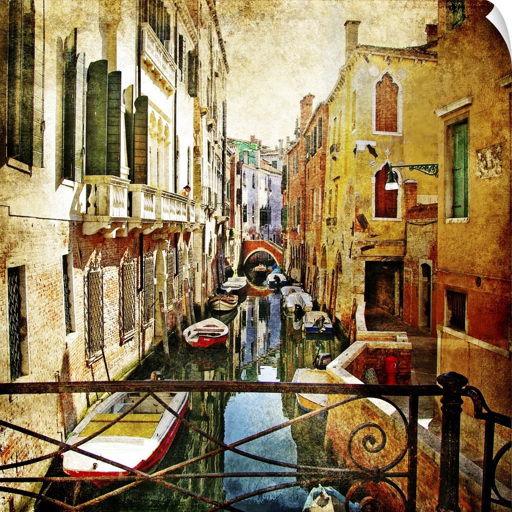 Amazing Venice - artwork in painting style.