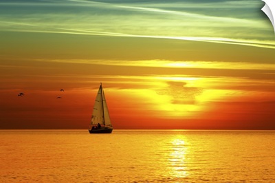 Beautiful Sea Sunset