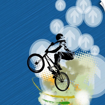 BMX Rider Illustration