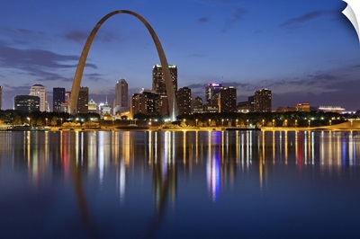 City Of St. Louis Skyline