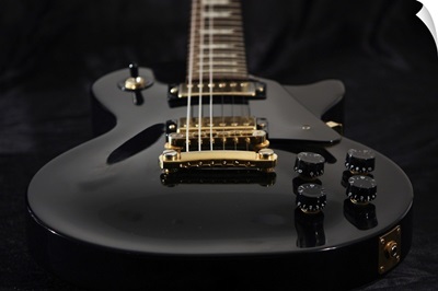 Close Up Of Electric Guitar