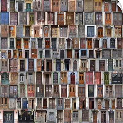 Composition Of Old Doors, Georgia