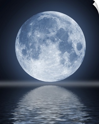 Full Moon With Water