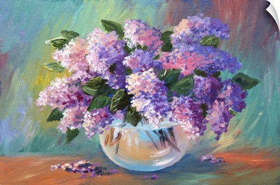 Spring Lilac In A Vase